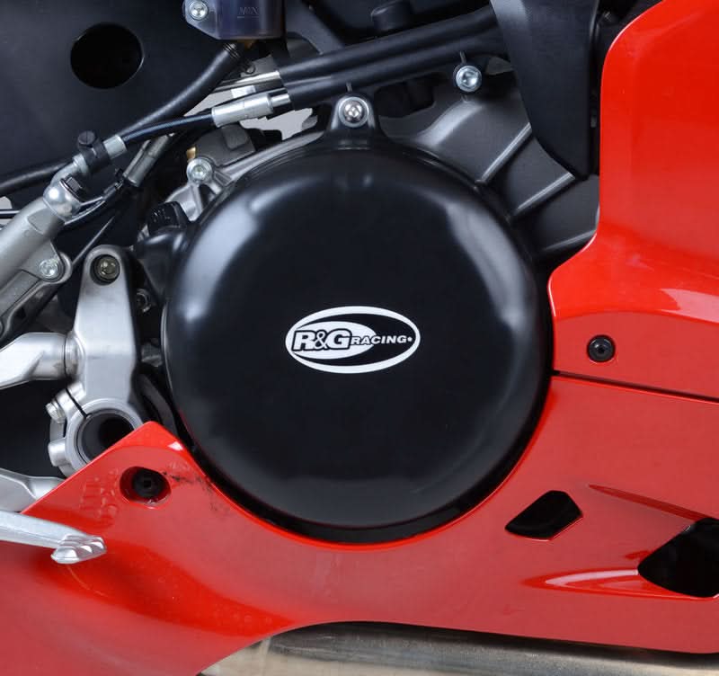 OSŁONA SILNIKA RG RACING DUCATI 899 PANIGALE, PRAWA STRONA OSŁONA SPRZĘGŁA BLACK 1
