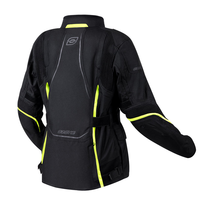 Kurtka Motocyklowa Tekstylna Damska Ozone Sahara Black Fluo Yellow 3 214596_ZAL509547.jpg
