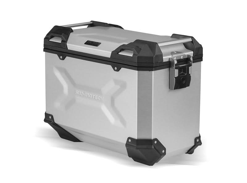 KUFER BOCZNY NA PRAWĄ STRONĘ SW-MOTECH TRAX ADV SILVER 45L (L) 7