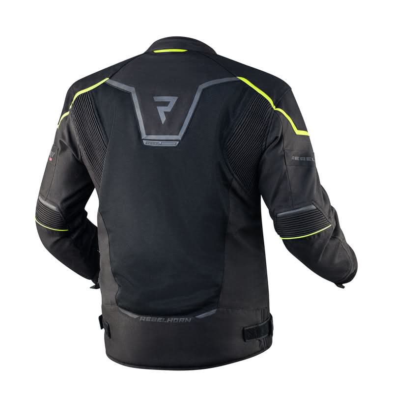 Motocyklowa Kurtka Tekstylna Rebelhorn Hiflow IV Black/Flo Yellow 3 214020_ZAL584919.jpg