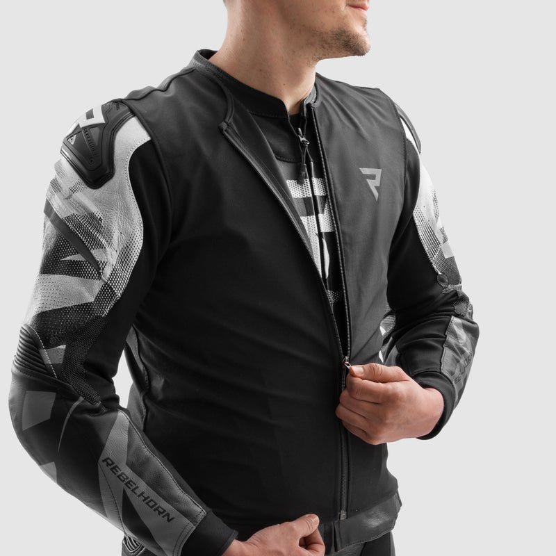 Kurtka motocyklowa skórzana Rebelhorn Inferno Black White 38 324171_ZAL797801.jpg
