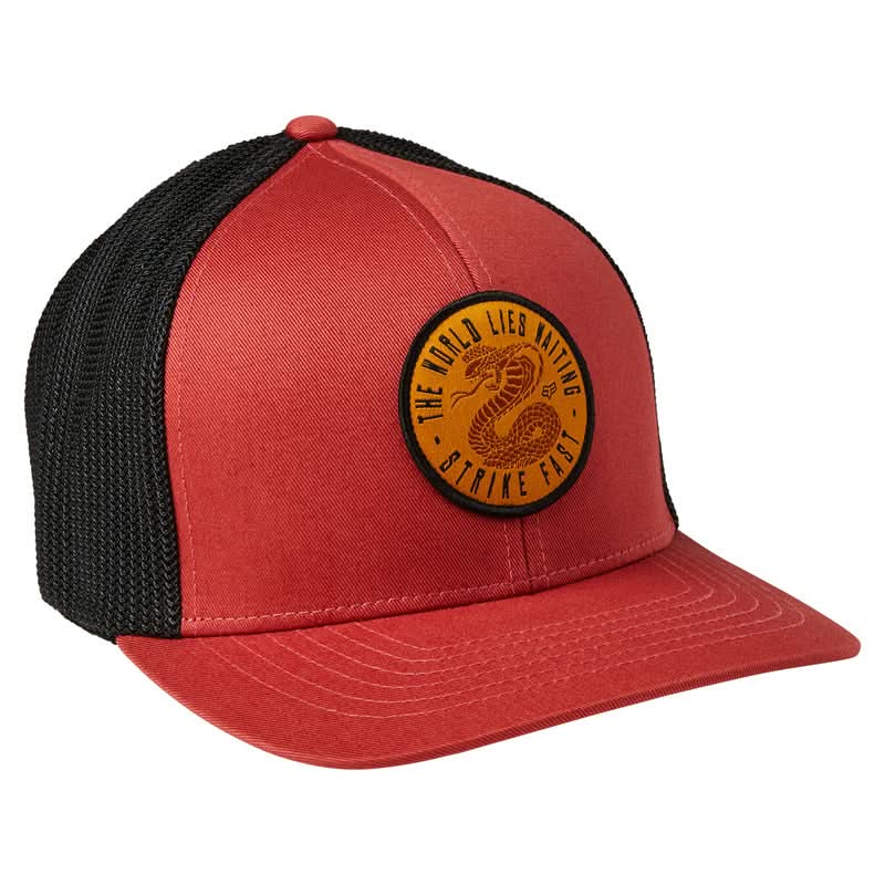Czapka z Daszkiem Fox Going Pro Flexfit Red Clay 1 230730_ZAL451913.jpg