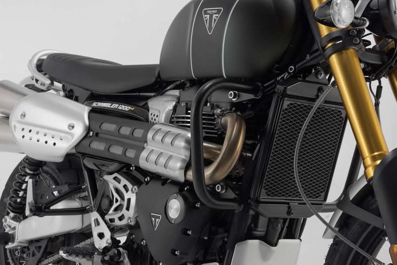 CRASHBAR/GMOL SW-MOTECH TRIUMPH SCRAMBLER (21-) BLACK 1