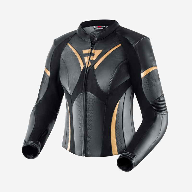 Kurtka motocyklowa skórzana damska Rebelhorn Rebel Black Gold 9 218055_ZAL424266.jpg