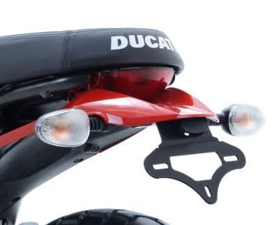 MOCOWANIE TABLICY REJESTRACYJNEJ RG RACING DUCATI SCRAMBLER 3