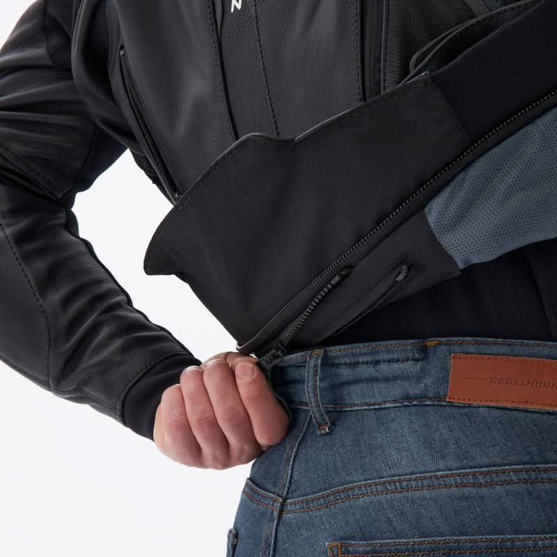 Kurtka motocyklowa skórzana Rebelhorn Veloce Black White 36 277781_ZAL678418.jpg