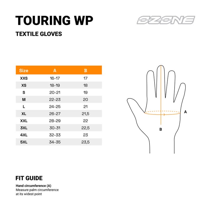 Rękawice Motocyklowe Ozone Touring Wp Black 13 214535_ZAL642337.jpg