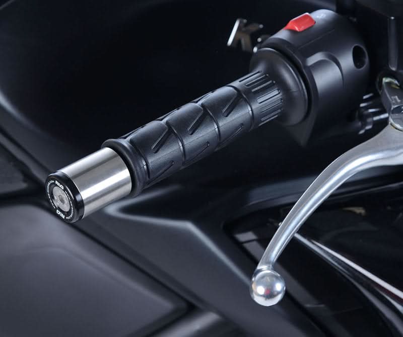 KOŃCÓWKI KIEROWNICY RG RACING KAWASAKI ZX636 19-/Z900/Z900RS/KTM 690 (WITHOUT BRUSH GUARDS) BLACK 1