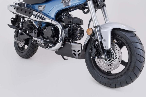OSŁONA SILNIKA PŁYTA POD SILNIK SW-MOTECH HONDA DAX 125 (22-) BLACK/SILVER 1