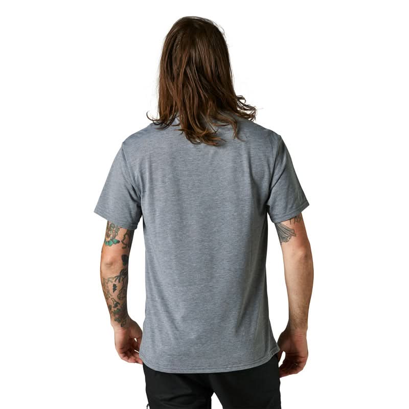 T-Shirt Fox Pinnacle Tech Heather Graphite 2 223349_ZAL550606.jpg