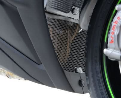 OSŁONA KOLEKTORÓW WYDECHOWYCH RG RACING KAWASAKI ZX10R 11- 20 TITANIUM 1