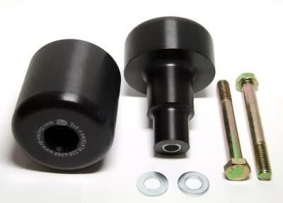CRASHPADY CLASSIC RG RACING HONDA CB600 HORNET - 06/CBF 600 04- (ALTERNATIVE KIT) BLACK 1