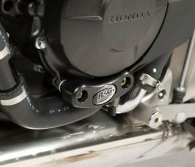 SLIDERY SILNIKA RG RACING HONDA CB600 HORNET 11 / CBR600 F 11-, LEWA STRONA BLACK 1