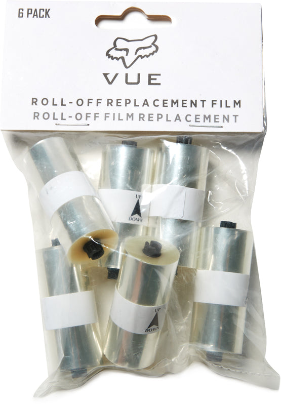 ZESTAW ROLEK ROLL-OFF DO GOGLI FOX VUE - 6 PACK CLEAR OS 1