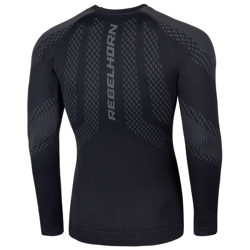 Koszulka Termoaktywna z Długim Rękawem Rebelhorn Active II Black/Grey 3 225307_ZAL396430.jpg