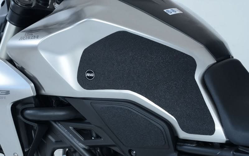 NAKLEJKA NA BAK TANKPAD ANTYPOŚLIZGOWY 4 CZĘŚCI RG RACING HONDA CB300R 18- BLACK 1