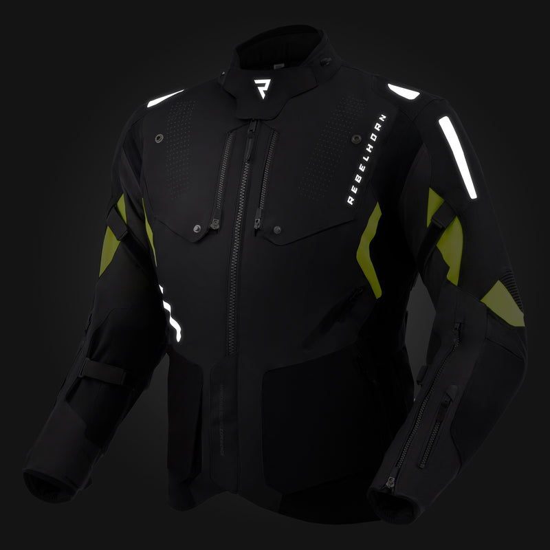 Kurtka Motocyklowa Tekstylna Rebelhorn Hiker 4 Dark Grey Black Fluo Yellow 32 293551_ZAL691100.jpg