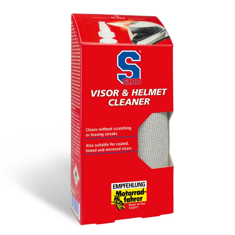 PREPARAT DO CZYSZCZENIA WIZJERA I SKORUPY KASKU S100 VISOR AND HELMET CLEANER 100ML 1