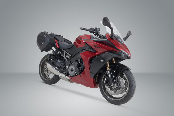 ZESTAW SAKW PRO BLAZE H I STELAŻY SW-MOTECH SUZUKI GSX-S 1000 GT (21-) BLACK 3