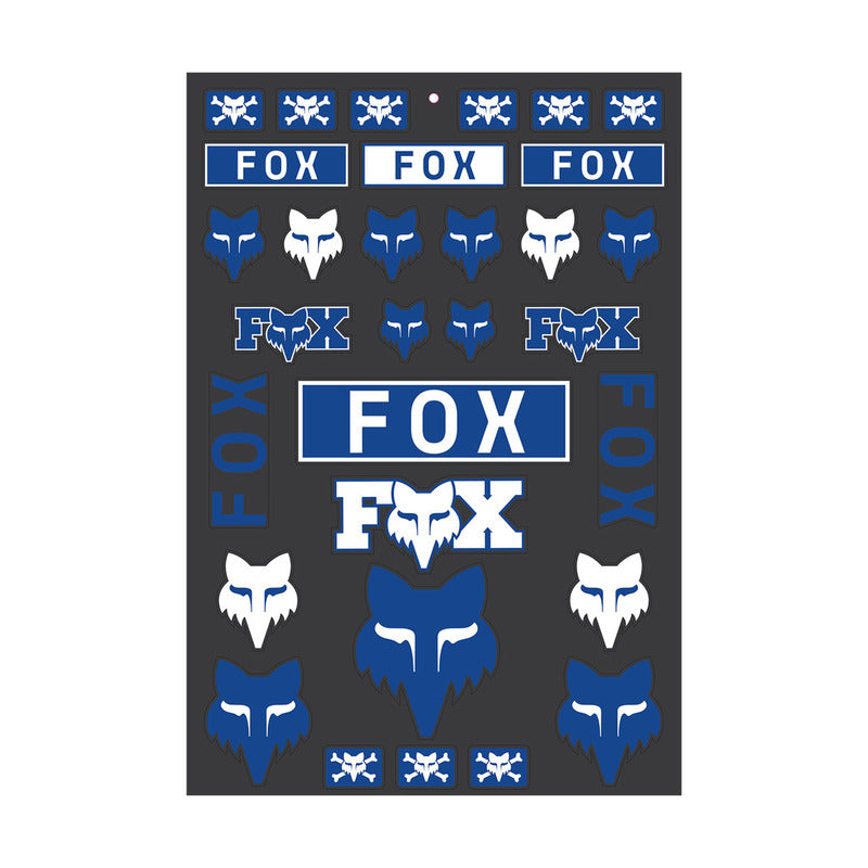 NAKLEJKA FOX LEGACY TRACK PACK BLUE OS 1
