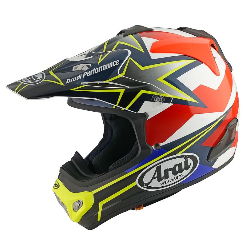 Kask Motocyklowy Arai MX-V Evo Stars Stripes Fluor Yellow 3 329541_ZAL753848.jpg