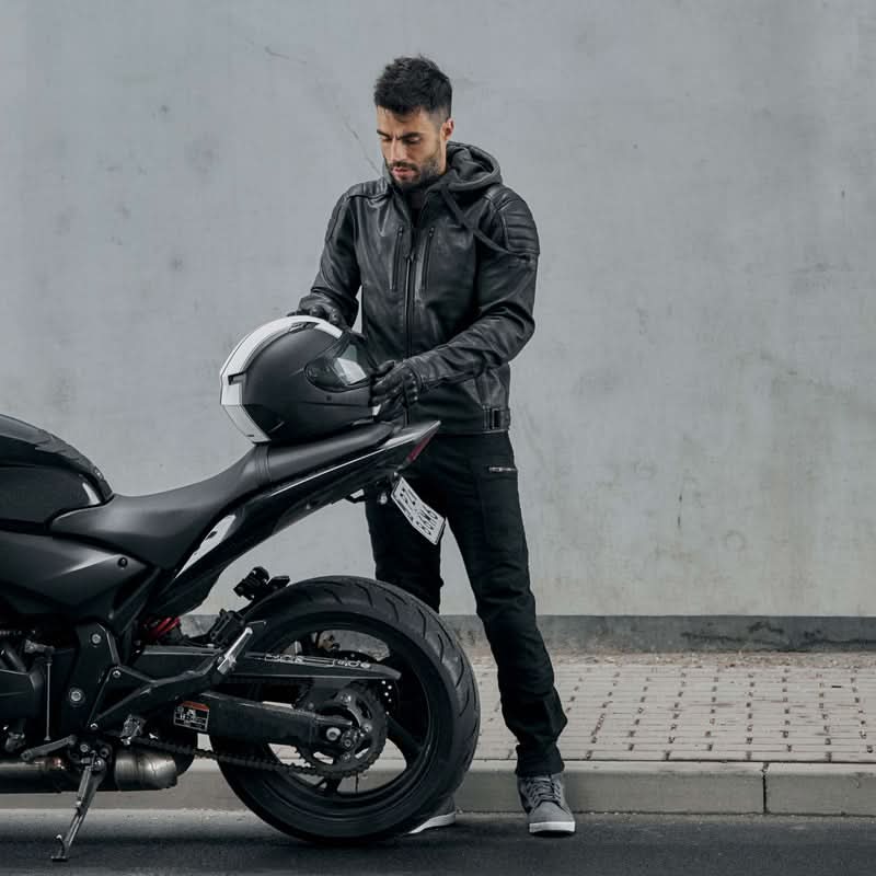 Kurtka motocyklowa skórzana Rebelhorn Impala Black 13 239578_ZAL582478.jpg