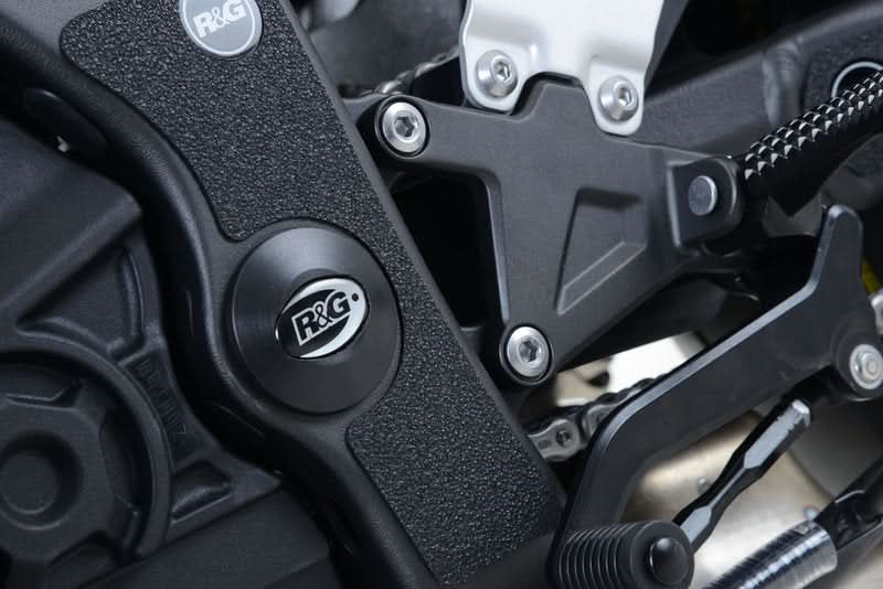 ZAŚLEPKA RAMY RG RACING LEWA KAW ZX10 06- 15, Z1000(SX) 14- 19, NINJA 1000SX 20-, PRAWA Z1000 10- 13 1