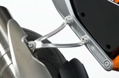 MOCOWANIE WYDECHU RG RACING KTM 690 DUKE 12 SILVER 1