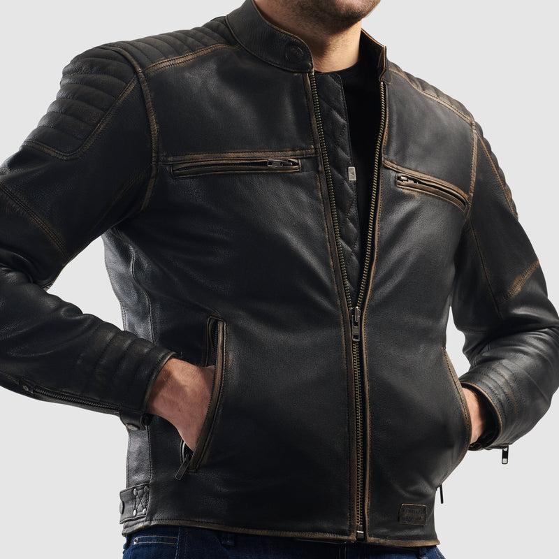 Kurtka motocyklowa skórzana Rebelhorn Hunter 2 Vintage Brown 18 277813_ZAL686740.jpg