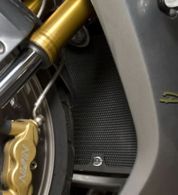 OSŁONA CHŁODNICY RG RACING TRIUMPH 675 DAYTONA 06- 12 BLACK 1