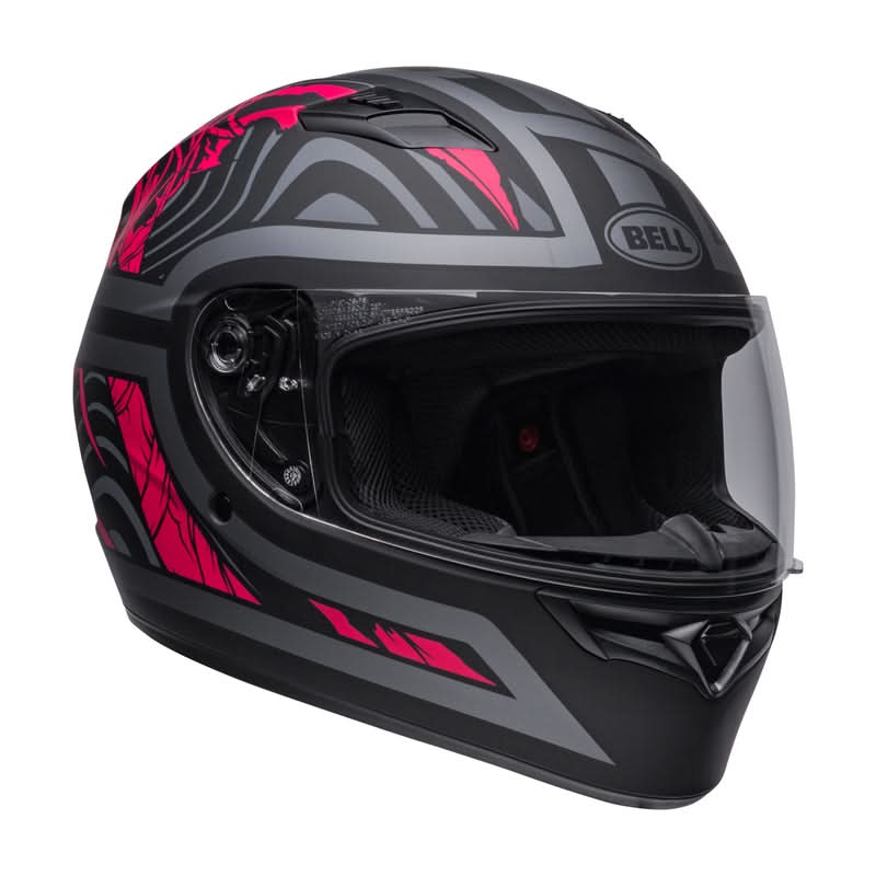 Kask Bell Qualifier Rebel Matte Black/Pink 15 226415_ZAL539236.jpg