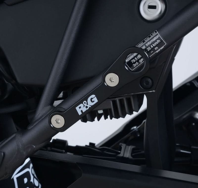 UCHWYTY NA PASY TRANSPORTOWE RG RACING HONDA CRF1000L AFRICA TWIN BLACK 1