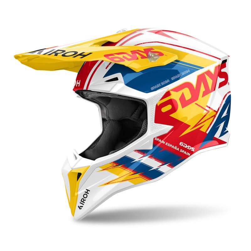 Kask Motocyklowy Airoh Wraaap 6Days Spain 2024 Gloss 1 330475_ZAL749577.jpg