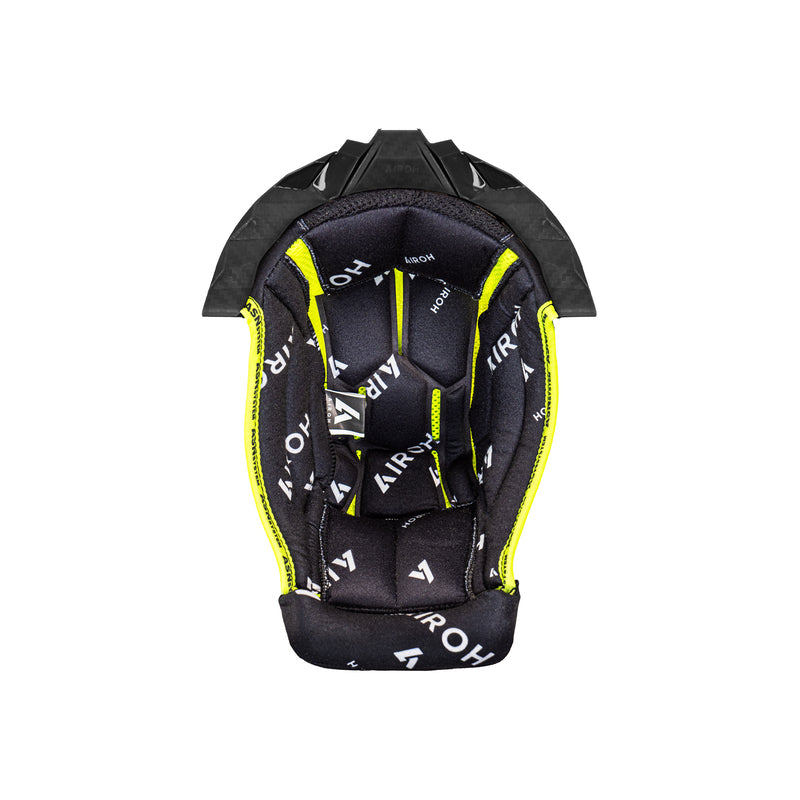 WYŚCIÓŁKA DO KASKU AIROH AVIATOR TWIST 3 BLACK WHITE + BLACK SUPPORT L 1