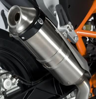 OSŁONA TŁUMIKA RG RACING SUPERMOTO STYLE 4,5"-5" BLACK 1