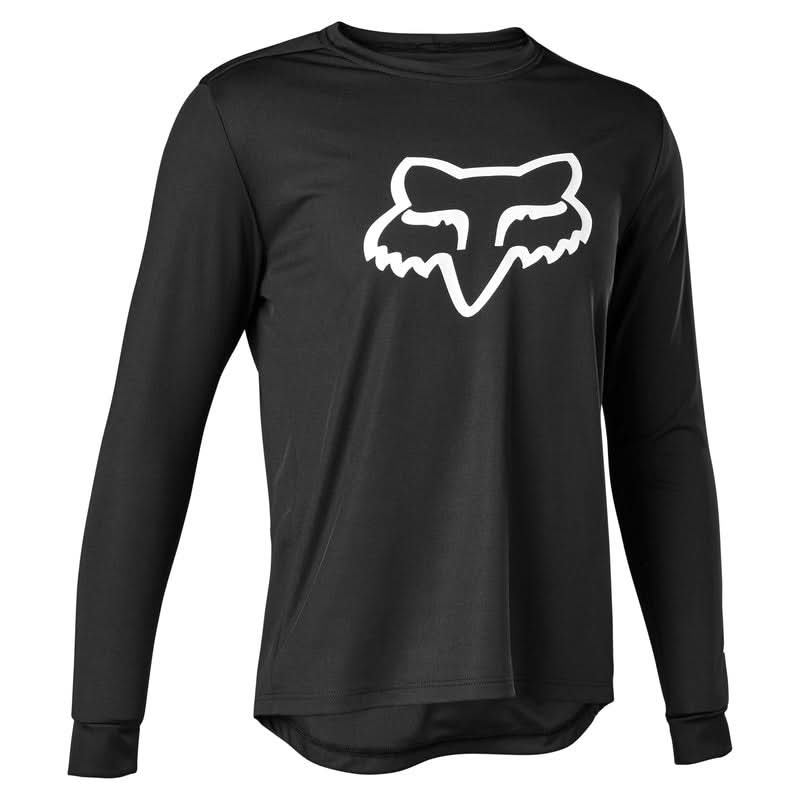 Koszulka Rowerowa z Długim Rękawem Fox Junior Ranger Black 1 228799_ZAL459456.jpg