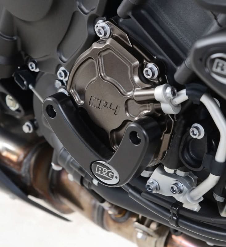 SLIDERY SILNIKA RG RACING YAMAHA YZF-R1 15- / YAMAHA MT-10 16, PRAWA STRONA BLACK 1