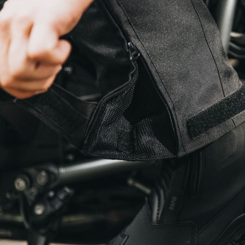 Spodnie Motocyklowe Tekstylne Ozone Vulcan Black (Krótka Nogawka) 9 200702_ZAL589753.jpg