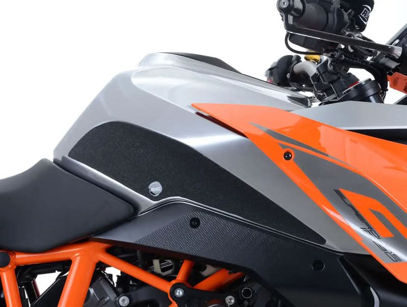 NAKLEJKA NA BAK TANKPAD ANTYPOŚLIZGOWY 2 CZĘŚCI RG RACING KTM SUPERDUKE GT CLEAR 1
