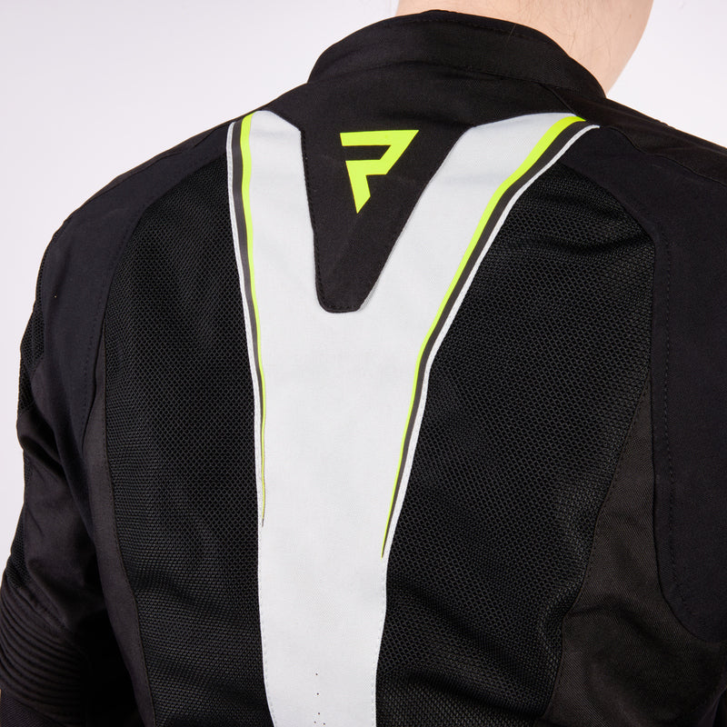 Kurtka motocyklowa tekstylna damska Rebelhorn Hiflow 4 Black Silver Fluo Yellow 13 214501_ZAL511121.jpg