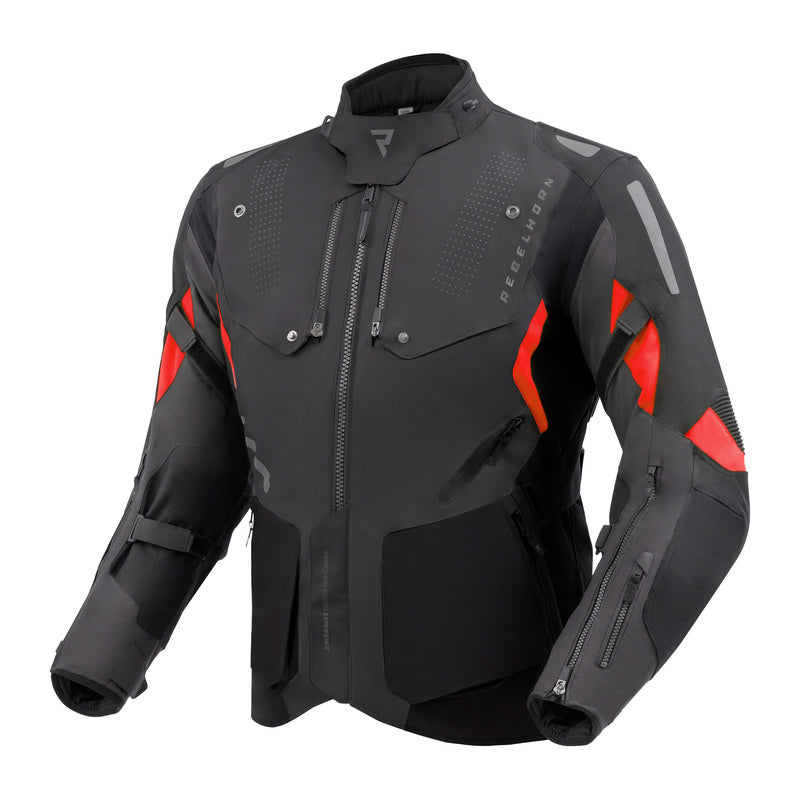 Kurtka motocyklowa tekstylna Rebelhorn Hiker 4 Black Dark Grey Red 2 348622_ZAL885024.jpg
