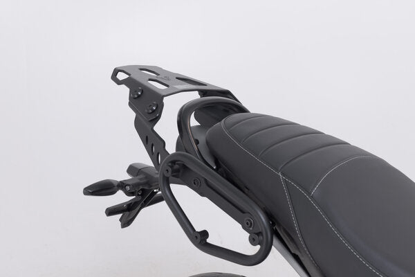 STELAŻ STREET-RACK POD PŁYTĘ MONTAŻOWĄ KUFRA SW-MOTECH TRIUMPH SPEED 400/SCRAMBLER 400X (23-) BLACK 3