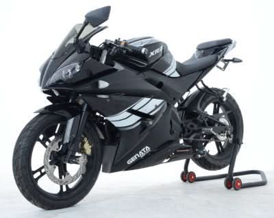CRASHPADY AERO RG RACING GENATA XRZ125 BLACK 13