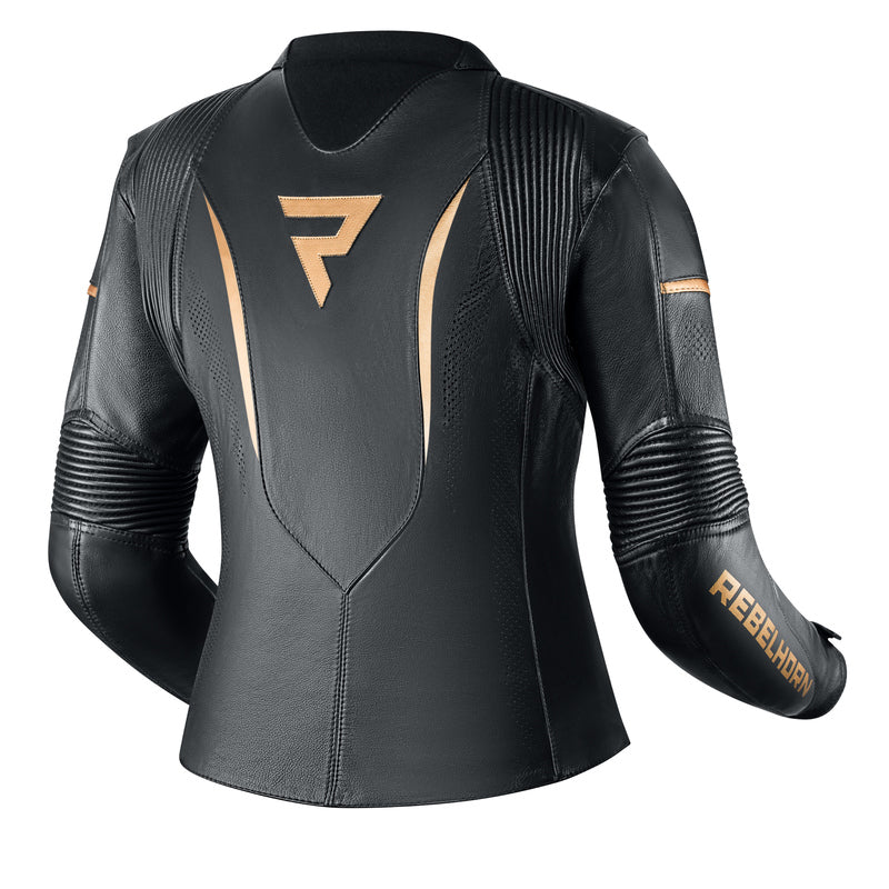Kurtka motocyklowa skórzana damska Rebelhorn Rebel Black Gold 3 218055_ZAL396150.jpg