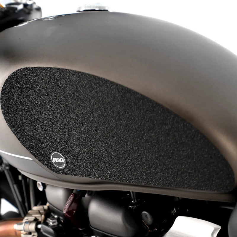 NAKLEJKA NA BAK TANKPAD ANTYPOŚLIZGOWY 2 CZĘŚCI RG RACING TRIUMPH STREET TWIN CLEAR 5