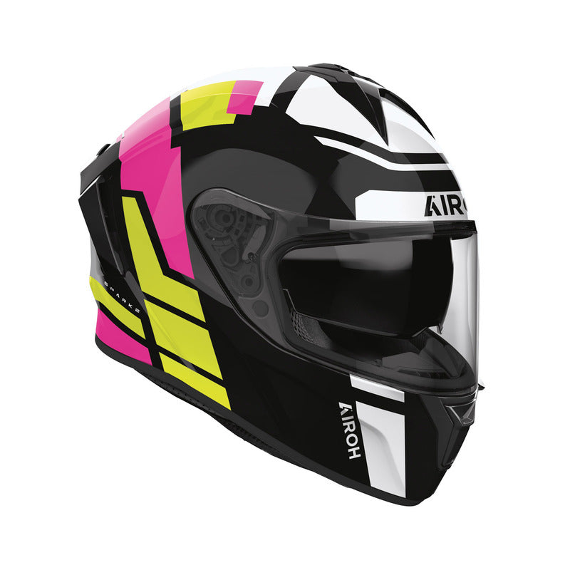 KASK MOTOCYKLOWY AIROH SPARK 2 LIVELY MINT GLOSS S 1