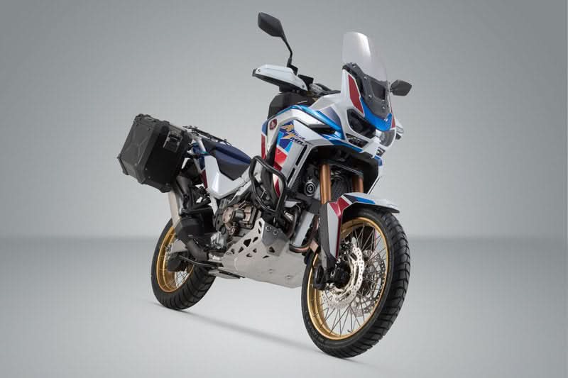 ZESTAW KUFRÓW BOCZNYCH TRAX ADV I STELAŻY SW-MOTECH HONDA CRF1100L/ADV SP (19-) BLACK 45/37L 3