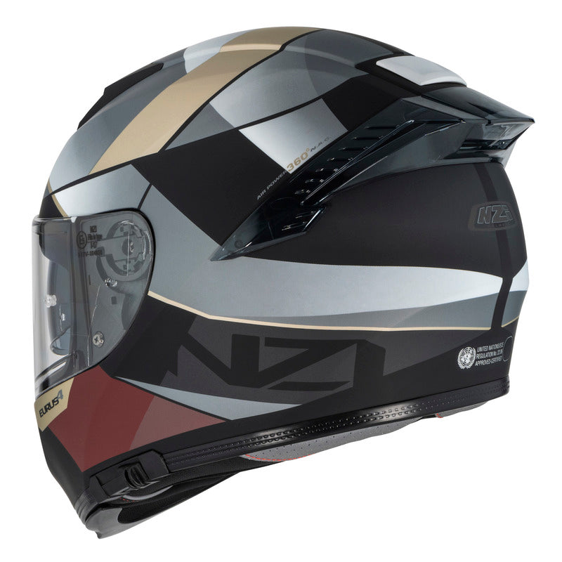 Kask Motocyklowy NZI Eurus 4 Stream Duo Vanguard Black Sand Red Tinted S Matt 3 362783_ZAL857288.jpg