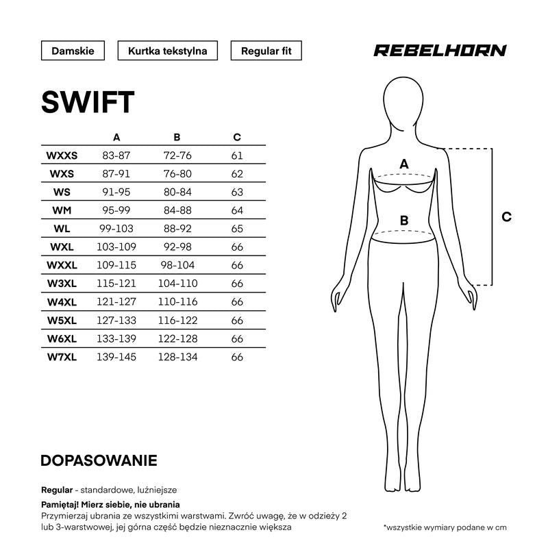 Kurtka motocyklowa tekstylna damska Rebelhorn Swift Black 39 349763_ZAL930302.jpg