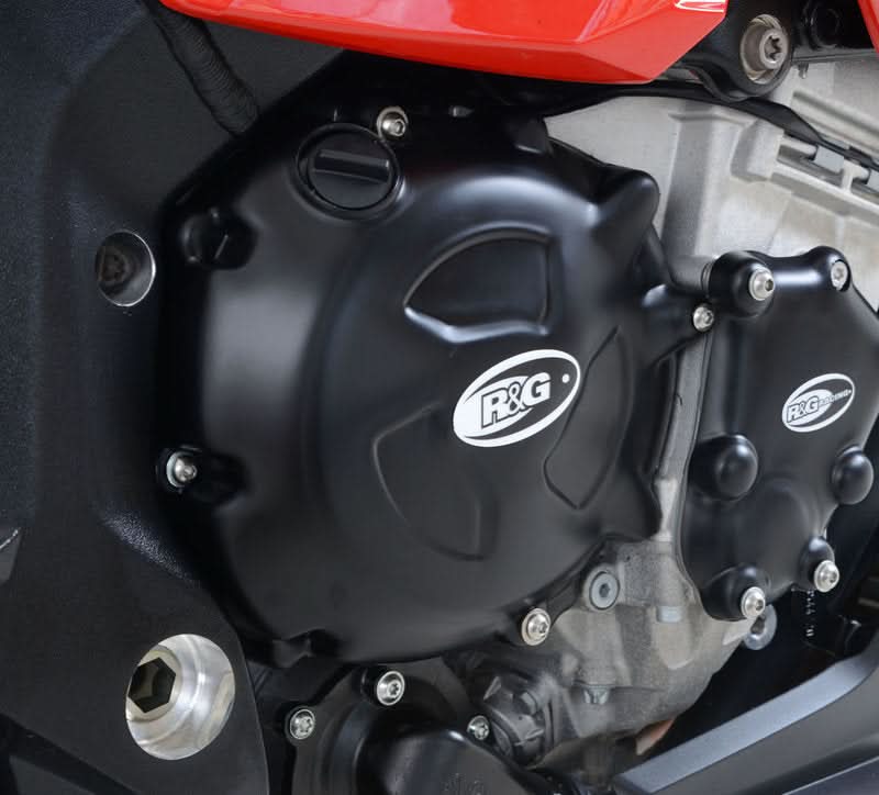 OSŁONA SILNIKA RG RACING BMW S1000XR, PRAWA STRONA OSŁONA SPRZĘGŁA BLACK 1